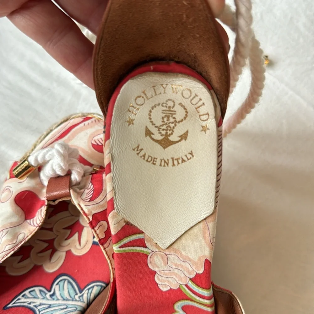 Hollywould Espadrille Wedges 37 - Picture 3 of 5